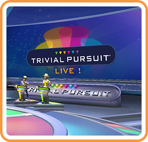 Trivial Pursuit Live box art for Nintendo Switch